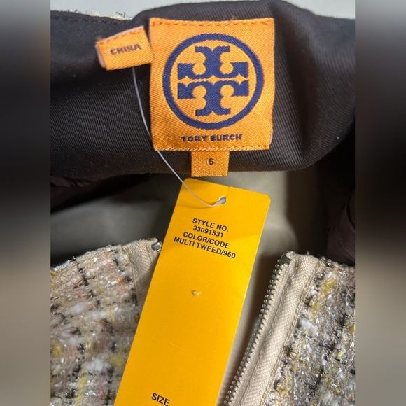 Tory Burch Multi Tweed Jacket - Picture 8 of 9